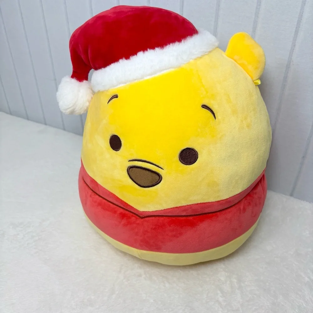 Squishmallows Disney‎ Christmas Winnie The Pooh Plush Toy Pillow 16